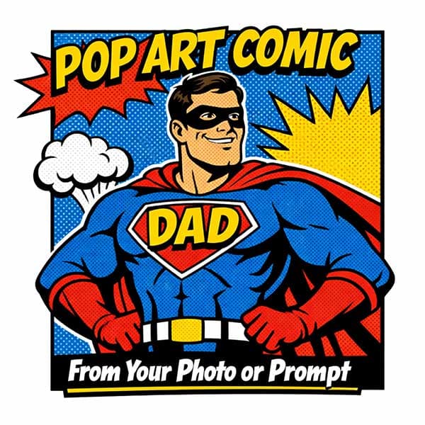 Vintage Pop Art Comic